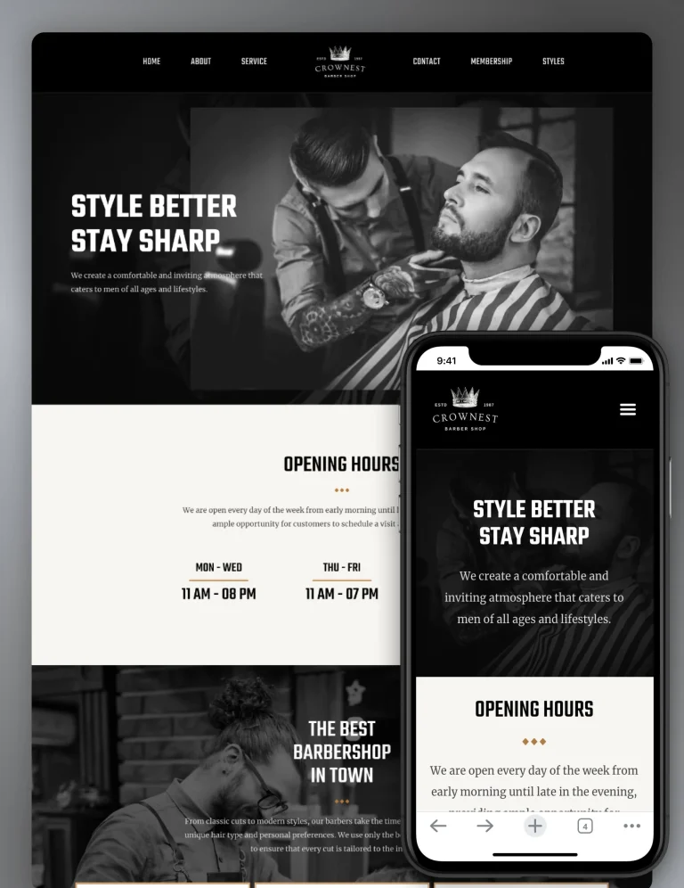 barbershop-responsive-website