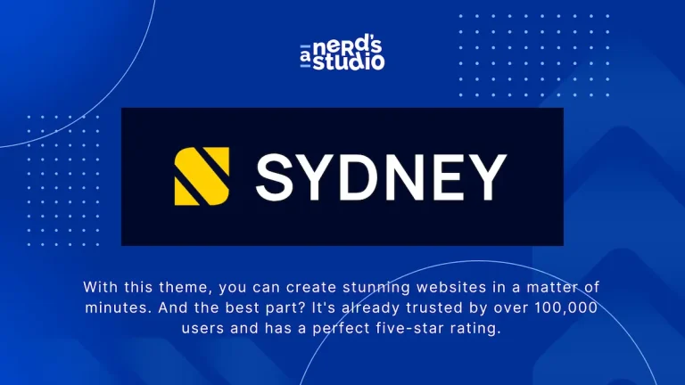 Sydney Theme Review (2024): The Best Easy-to-Use and Fast Theme?
