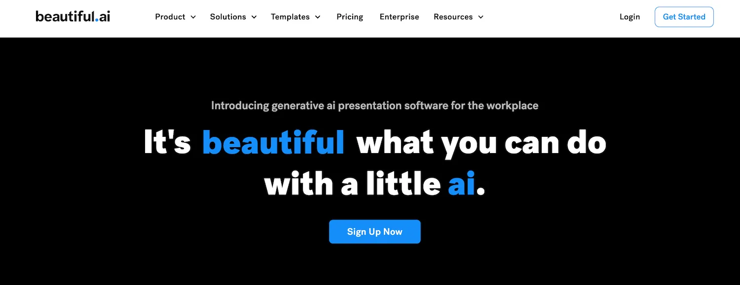 best-ai-tools-for-business-startups-beautiful.ai-home