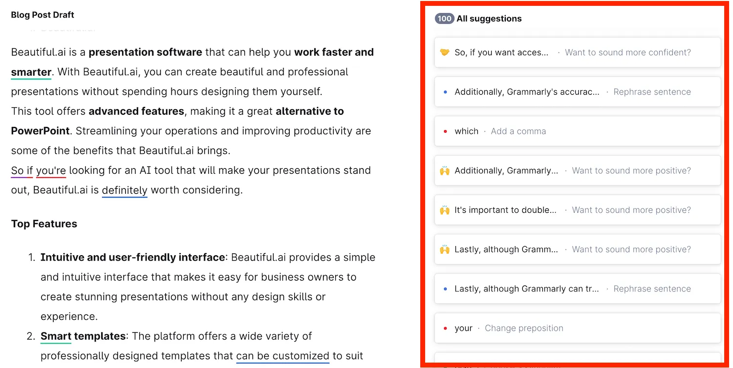best-ai-tools-for-business-startups-grammarly-user-experience